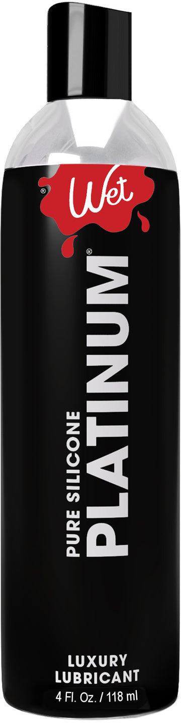 "Wet Platinum - Luxury Silicone Based Lubricant 8 Oz WT27006"