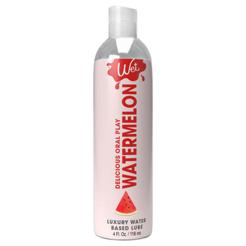 "Wet Delicious Oral Play - Watermelon - Waterbased Flavored Lubricant 4 Oz WT21531"