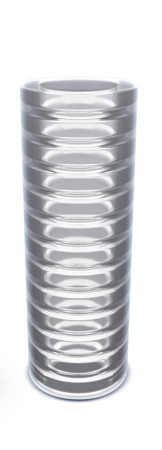"Rize - Ribz - Glow in the Dark Self - Lubricating Stroker - Clear BL-06309"