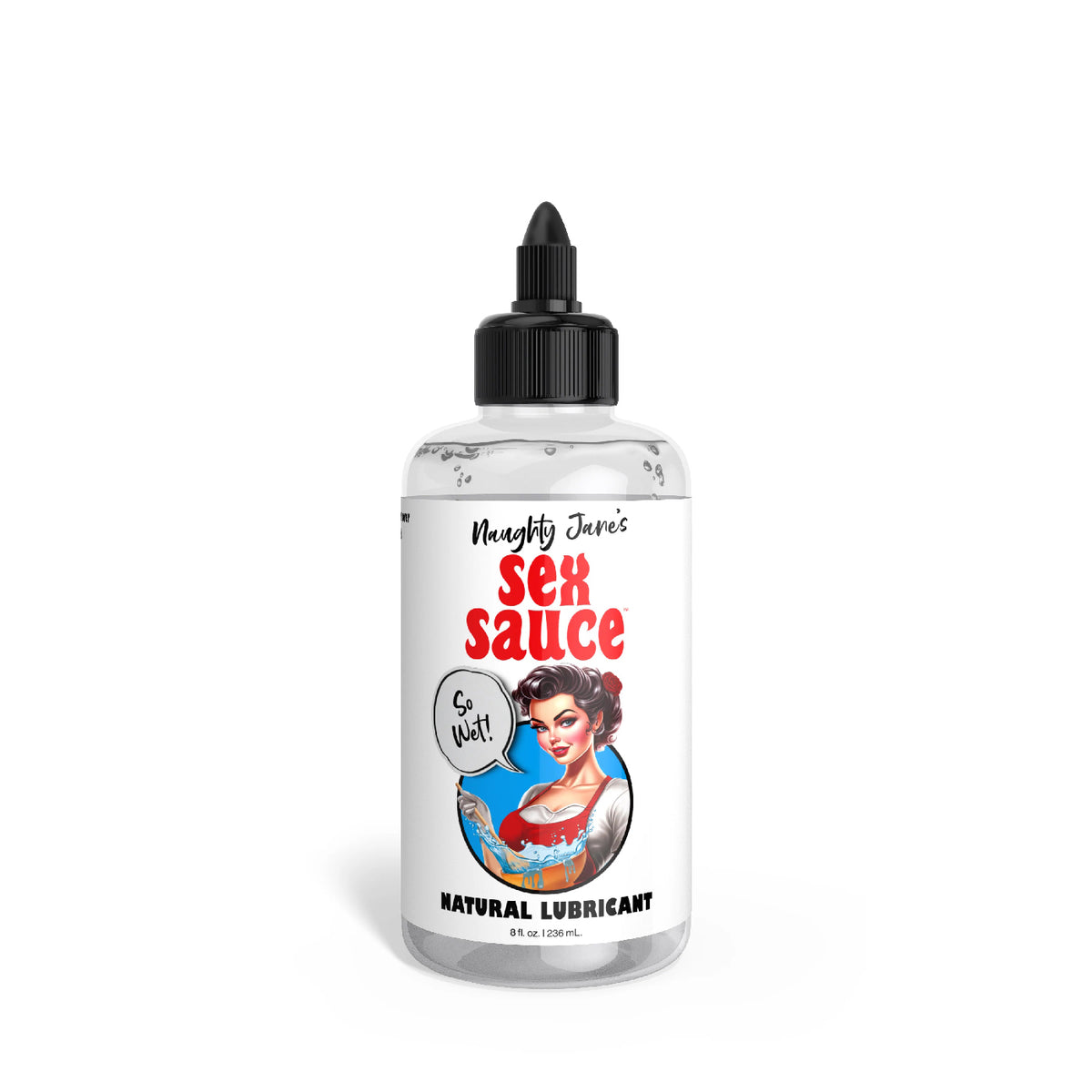 "Naughty Jane's Sex Sauce Natural Lubricant 8oz NJ-AH396-8OZ"