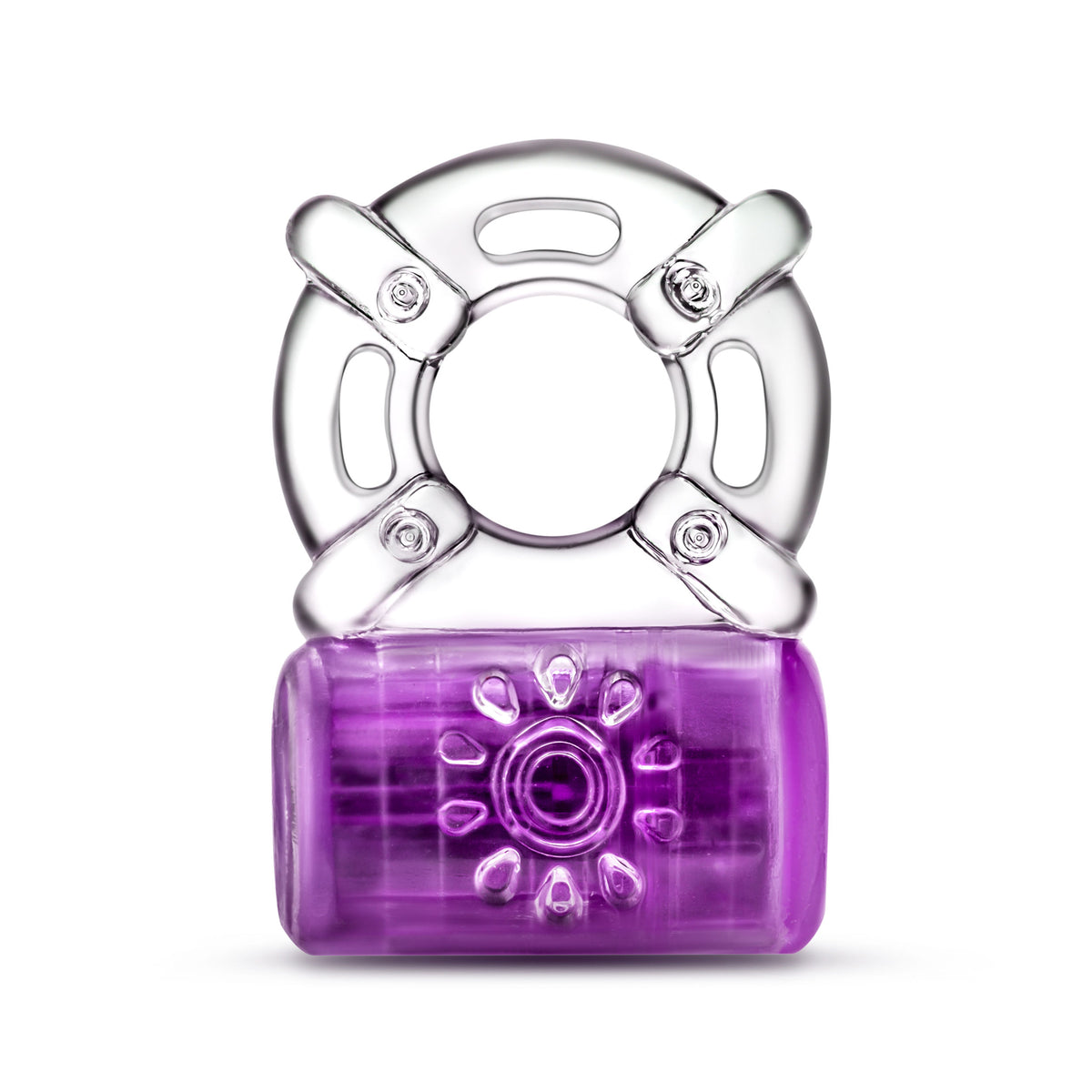 "Play With Me - Pleaser Rechargeable C-Ring - Purple BL-31911"