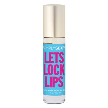 "Simply Sexy Pheromone Perfume Oil Lets Lock Lips Roll on .34 Oz SSY4002-10"
