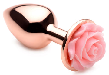 "Pink Rose Gold Anal Plug - Small BTYS-AG855-SML"