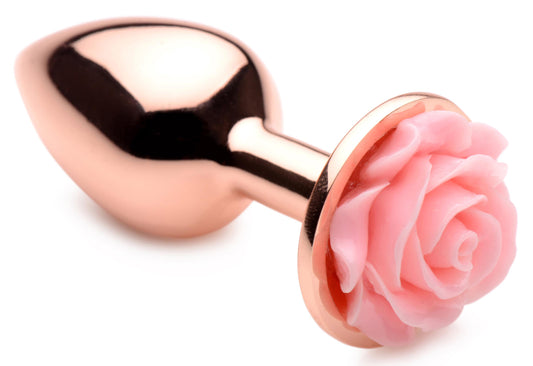 "Pink Rose Gold Anal Plug - Small BTYS-AG855-SML"