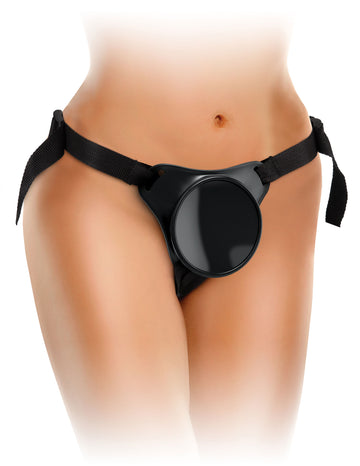 "King Cock Elite Beginner's Silicone Body Dock Kit - Harness and 6 Inch Dildo - Light PD5782-21"