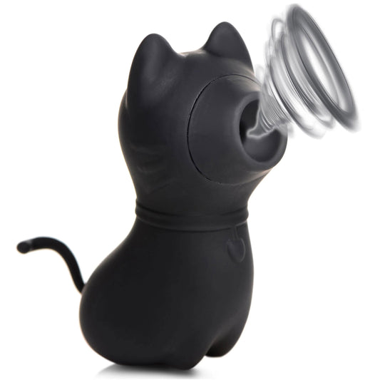 "Sucky Kitty 7x Clitoral Stimulator - Black INM-AG960-BLK"