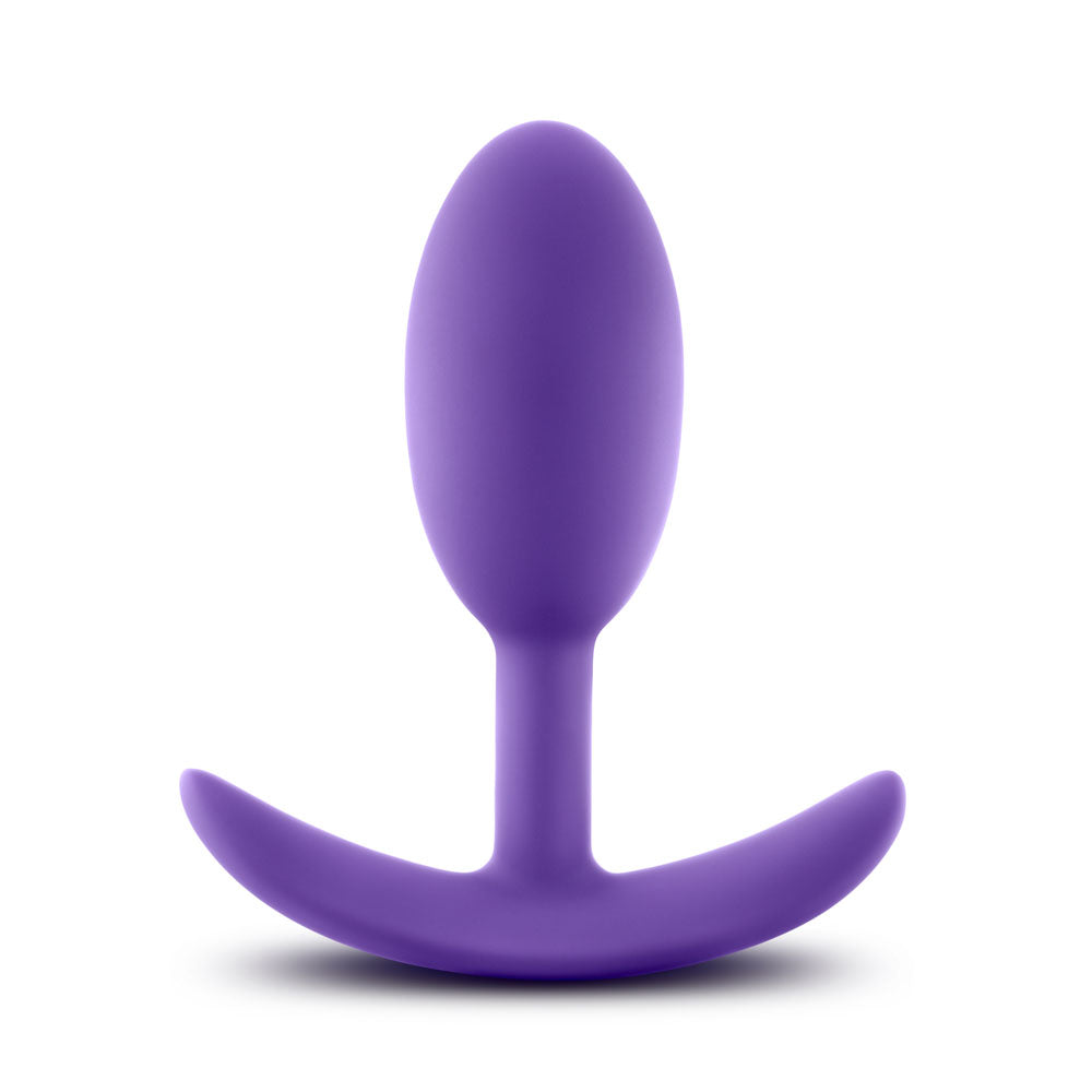 "Luxe - Wearable Vibra Slim Plug - Medium - Purple BL-11861"