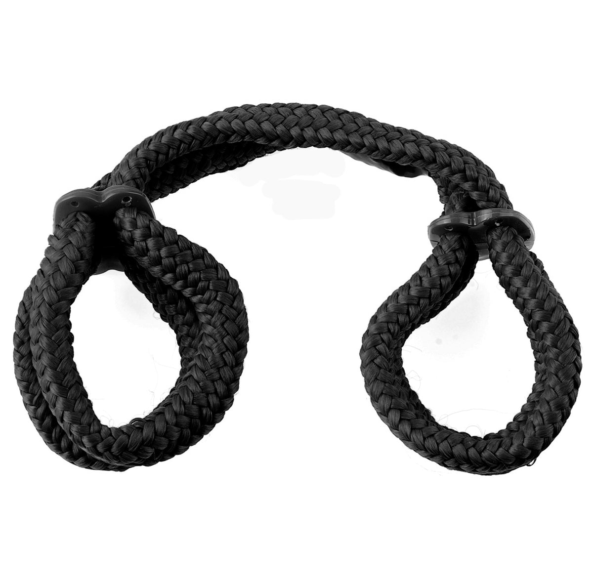 "Fetish Fantasy Series Silk Rope Love Cuffs - Black PD3867-23"